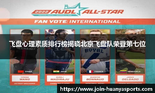 飞盘心理素质排行榜揭晓北京飞盘队荣登第七位